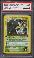 2000 Pokemon Gym Challenge #4 Erika's Venusaur Holo-1st Edition