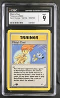 2000 Pokemon Gym Heroes - 1st Ed. Misty's Duel #123/132 CGC 9