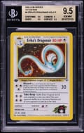 2000 Pokemon Gym Heroes 1st Edition Erika's Dragonair HOLO R #4 BGS 9.5