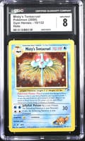 2000 Pokemon Gym Heroes - Unlimited Misty's Tentacruel Holo #10/132 CGC 8