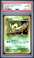 2000 Pokemon Japanese Neo 3 Promo Celebi-Holo Promo #251 PSA 10
