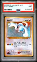 2000 Pokemon Japanese Neo Lugia-Holo #249 PSA 9