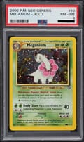 2000 Pokemon Neo Genesis #10 Meganium-Holo