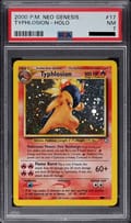 2000 Pokemon Neo Genesis #17 Typhlosion-Holo