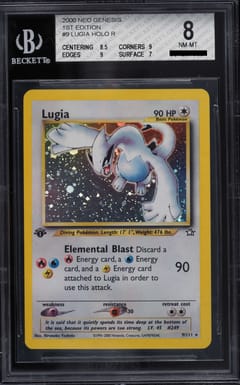 2000 Pokemon Neo Genesis 1st Edition #9 Lugia HOLO R