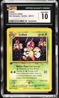 2000 Pokemon Neo Genesis - 1st Edition Ledian #39/111 CGC 10