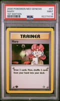 2000 Pokemon Neo Genesis 1st Edition Mary 1st Edition #87 PSA 9