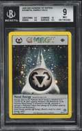 2000 Pokemon Neo Genesis 1st Edition Metal Energy HOLO R #19 BGS 9