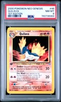 2000 Pokemon Neo Genesis 1st Edition Quilava 1st Edition #46 PSA 8