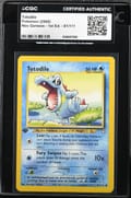 2000 Pokemon Neo Genesis - 1st Edition Totodile #81/111 CGC AUTH