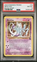 2000 Pokemon Promo Black Star Mewtwo #12 PSA 8