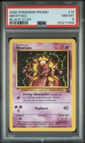 2000 Pokemon Promo Black Star Mewtwo Black Star #14 PSA 8