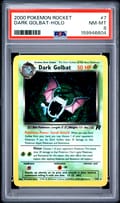 2000 Pokemon Rocket Dark Golbat-Holo #7 PSA 8