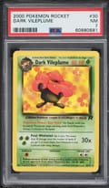 2000 Pokemon Rocket Dark Vileplume #30 PSA 7