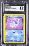 2000 Pokemon Team Rocket - 1st Edition Dark Vaporeon #45/82 CGC 8.5