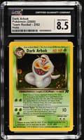 2000 Pokemon Team Rocket - Unlimited Dark Arbok Holo #2/82 CGC 8.5