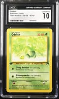 2000 Team Rocket - 1st Ed. Oddish #63/82 CGC GM10
