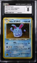 2001 Pokemon Darkness, and to Light Japanese Light Azumarill Holo CGC 8