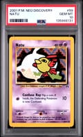 2001 Pokemon Neo Discovery Natu #59 PSA 10