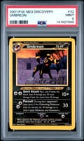 2001 Pokemon Neo Discovery Umbreon #32 PSA 9