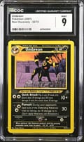 2001 Pokemon Neo Discovery Umbreon #32/75 CGC 9