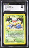 2001 Pokemon Neo Revelation Jumpluff Holo #9/64 CGC 9