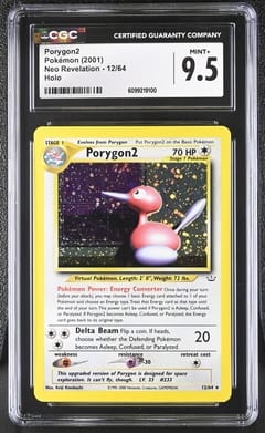 2001 Pokemon Neo Revelation Porygon2 Holo #12/64 CGC 9.5
