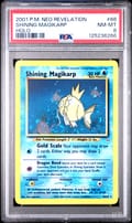 2001 Pokemon Neo Revelation Shining Magikarp-Holo #66 PSA 8