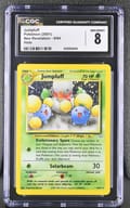 2001 Pokemon Neo Revelation - Unlimited Jumpluff Holo #9/64 CGC 8