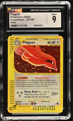 2002 Expedition Pidgeot Holo #23/165 CGC 9