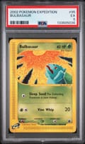 2002 Pokemon Expedition Bulbasaur #95 PSA 5