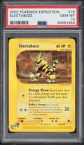 2002 Pokemon Expedition Electabuzz #76 PSA 10