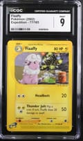 2002 Pokemon Expedition Flaaffy #77/165 CGC 9