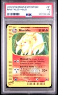 2002 Pokemon Expedition Ninetales-Holo #21 PSA 7