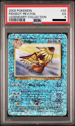 2002 Pokemon Legendary Collection #33 Pidgeot-Reverse Foil