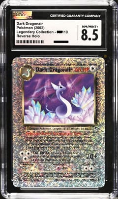 2002 Pokemon Legendary Collection 38/110 Dark Dragonair Reverse Holo