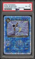 2002 Pokemon Legendary Collection #4 Dark Blastoise-Reverse Foil