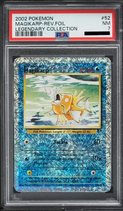 2002 Pokemon Legendary Collection #52 Magikarp-Reverse Foil
