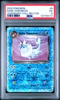 2002 Pokemon Legendary Collection #9 Dark Vaporeon-Reverse Foil