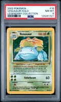 2002 Pokemon Legendary Collection Venusaur-Holo #18 PSA 8