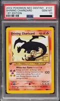 2002 Pokemon Neo Destiny #107 Shining Charizard 1st Edition