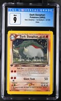 2002 Pokemon Neo Destiny - 1st Ed. Dark Donphan Holo #3/105 CGC 9