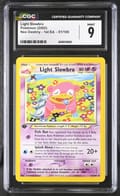 2002 Pokemon Neo Destiny - 1st Ed. Light Slowbro #51/105 CGC 9