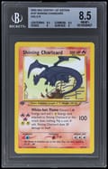 2002 Pokemon Neo Destiny 1st Edition Shining Charizard HOLO R #107 BGS 8.5