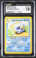 2002 Pokemon Neo Destiny Light Vaporeon #52/105 CGC 10