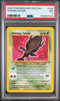 2002 Pokemon Neo Destiny Shining Celebi #106 PSA 7