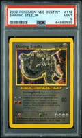 2002 Pokemon Neo Destiny Shining Steelix #112 PSA 9