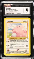 2002 Pokemon Neo Destiny - Unlimited Chansey #31/105 CGC 9