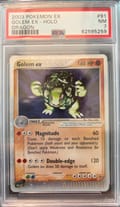 2003 Pokemon Ex Dragon Golem Ex-Holo Dragon #91 PSA 7