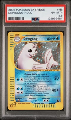 2003 Pokemon Skyridge Dewgong-Holo #H6 PSA 8.5